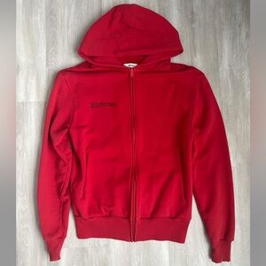 Pangaia cherry zip up